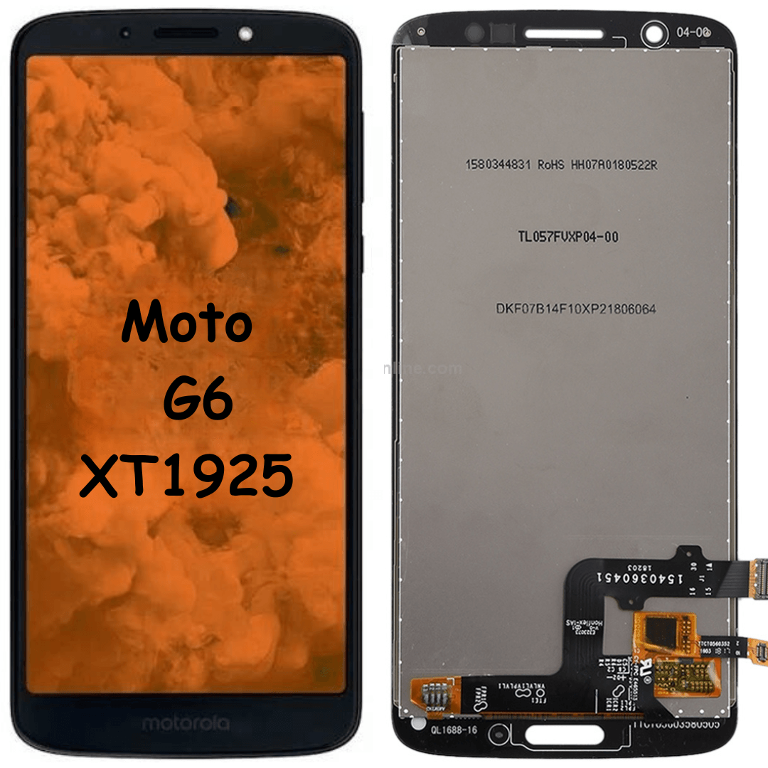 LCD & Digitizer Full Assembly Without Frame Motorola Moto G6 XT1925 - Best Cell Phone Parts Distributor in Canada, Parts Source LCD & Digitizer Full Assembly Without Frame Motorola Moto G6 XT1925 - Best Cell Phone Parts Distributor in Canada, Parts Source